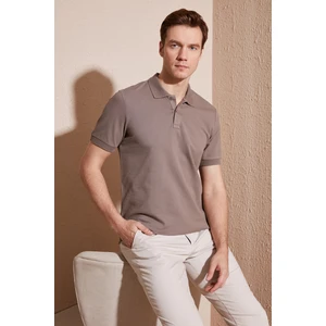 Pamuklu Regular Fit Düğmeli Polo Yaka T Shirt Erkek Polo Yaka T Shirt 5902739
