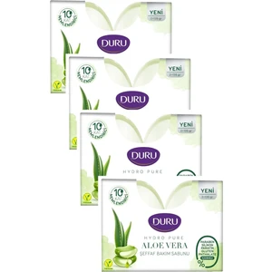 Hydro Pure Aloe Vera Şeffaf Duş Bakım Sabunu 2 x 135 gr x 4 Paket