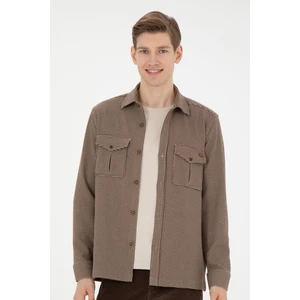 U.S. Polo Assn. Erkek Coconut Gömlek Desenli 50272647-VR153