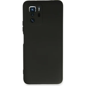 Xiaomi Poco X3 Gt Kılıf Nano Içi Kadife  Silikon - Siyah 300099