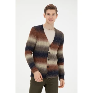 U.S. Polo Assn. Erkek Haki Hırka (Triko) 50270977-VR027