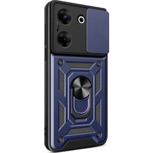 Tecno Camon 20S Pro 5g Kılıf Yüzüklü Sürgülü Kamera Korumalı Pars