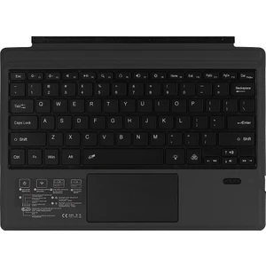 /surface Pro 7 Için Presspad'li Kablosuz Klavye, Ultra Ince 7 Renkli Arkadan Aydınlatmalı Bluetooth Kablosuz Klavye (Yurt Dışından)