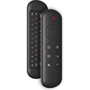 Uçan Fare 2.4g + Bluetooth Çift Model Renkli Arkadan Aydınlatmalı Klavye Akıllı Uzaktan Kumanda Tv Kutusu Uzaktan Kumanda (Yurt Dışından)