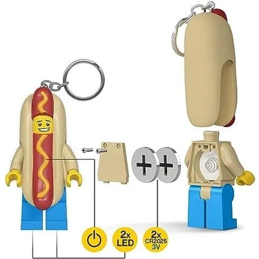 Hot dog keychain deals