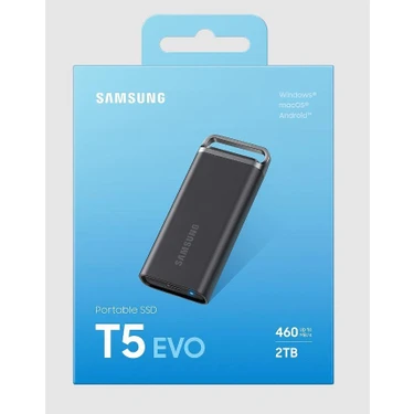 Samsung 2TB T5 Usb 3.2 (Okuma 1050MB - Yazma 1000MB) Siyah Fiyatı