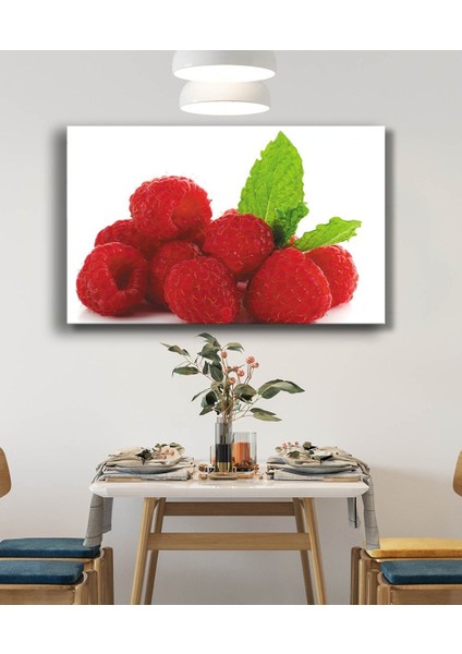 Kırmızı Meyve Cam Tablo Red Fruit