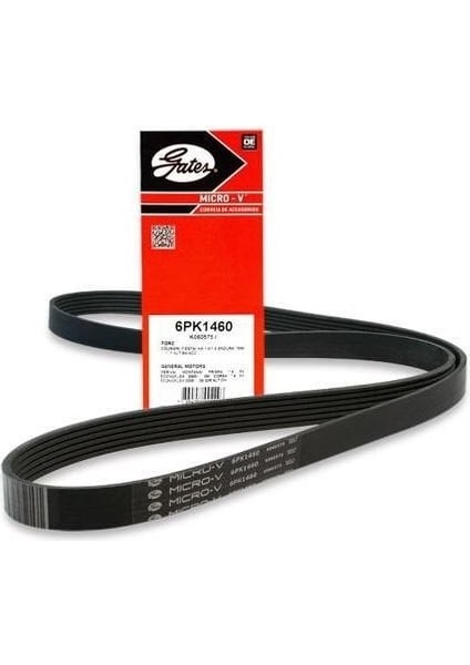 Combo B 1.4 8V Benzinli Motor V Kayışı Gates Marka