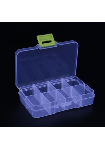 Yeni 8 Yuva Hücreleri Renkli Taşınabilir Takı Alet Saklama Kutusu Konteyner Halkası Elektronik Parçalar Vida Boncuk Organizatör Plastik Kasa (Yurt Dışından) modelleri