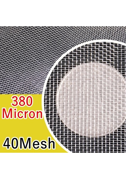 40MESH 380MIKRON Stili 1x5 Metre Mikron Gıda Sınıfı Naylon Filtre Hasır Dokuma Örgü Endüstriyel Su Filtresi Net Alet Parçaları (Yurt Dışından)