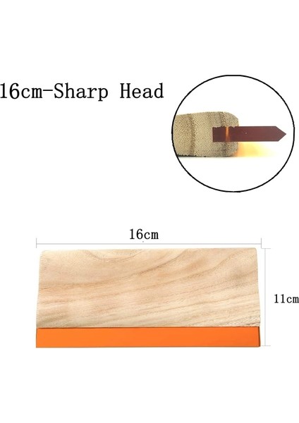 16CM Silecek Keskin Stil 1 Adet Çok Boyutlu Serigraf Baskı Silecek Mürekkep Kazıyıcı Serigrafi Alüminyum Emülsiyon Kepçe Kaplayıcı Araçları Parçası (Yurt Dışından)