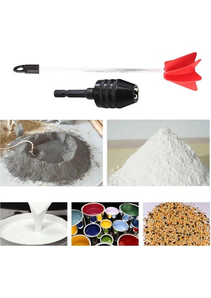 Stilb Stili Karışımlar Için Karıştırma Çubuğu Epoksi Reçine Lateks Yağlı Boya Boya Karıştırma Çubuğu Epoksi Macun Çimento Boya Karıştırıcı Aparatı, Matkap Chuck ile (Yurt Dışından) fırsatları