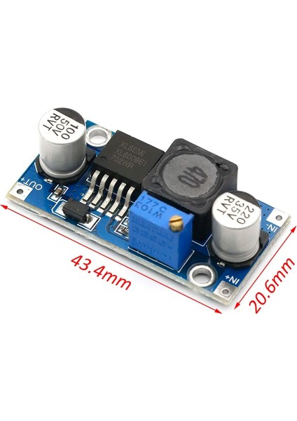 XL6009 Mavi Tarzı Xla Boost Dönüştürücü Yükseltme Ayarlanabilir 15W - Dc-Dc Güç Kaynağı Modülü Yüksek Performanslı Düşük Dalgalanma (Yurt Dışından)