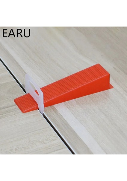 100PCS 2.5mm Klipler Tarzı El Aleti Pense Tek Kullanımlık Plastik Klipler Taban Takozları Duvar Döşeme Fayans Tesviye Sistemi Fayans Ara Parça Bulucu Kurulum Aracı (Yurt Dışından)