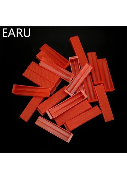 100PCS 2.5mm Klipler Tarzı El Aleti Pense Tek Kullanımlık Plastik Klipler Taban Takozları Duvar Döşeme Fayans Tesviye Sistemi Fayans Ara Parça Bulucu Kurulum Aracı (Yurt Dışından)