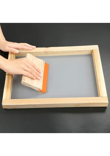 13CM Silecek Düz Stil 1 Adet Çok Boyutlu Serigraf Baskı Silecek Mürekkep Kazıyıcı Serigrafi Alüminyum Emülsiyon Kepçe Kaplayıcı Araçları Parçası (Yurt Dışından) fırsatları