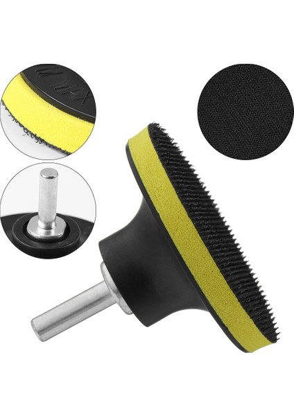 75MM-M14 Stili Power Sanders Aşındırıcı Diskler " Kancalı Plaka Disko Soporte Pad Zımpara Kağıdı Kendinden Yapışkanlı Zımpara Diski Destek Pedi (Yurt Dışından) modelleri