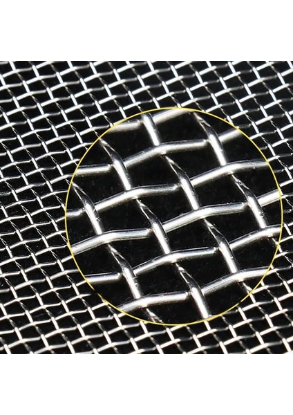 10MESH 2,3 mm Stili 50CM x 100CM cm Paslanmaz Çelik Hasır Filtre Filesi Metal Ön Tamir Düzeltme Mesh Filtrasyon Dokuma Tel Elek Sac Elek Filtresi (Yurt Dışından)