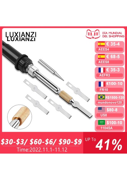 Dp 17PG5 Stili Luxıanzı Eskitme Demir Isıtma Bıçağı Parmak Izi Ic Anakart Tamir Araçları Cep Telefonu Cam Tutkalı Temizleme Aracı Kaldırmak (Yurt Dışından) fiyatları