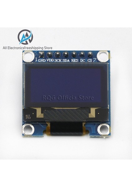 Mingjin Shop 1 4pın Sarı Mavi Tarzı 0. Iıc Seri Sarı Mavi OLED Ekran Modülü I2C SSD LCD Ekran Kartı Gnd Vcc Scl Sda Arduino Için (Yurt Dışından)