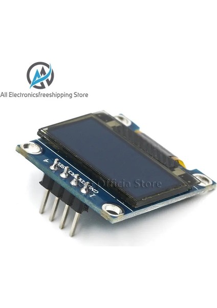 Mingjin Shop 1 4pın Sarı Mavi Tarzı 0. Iıc Seri Sarı Mavi OLED Ekran Modülü I2C SSD LCD Ekran Kartı Gnd Vcc Scl Sda Arduino Için (Yurt Dışından)