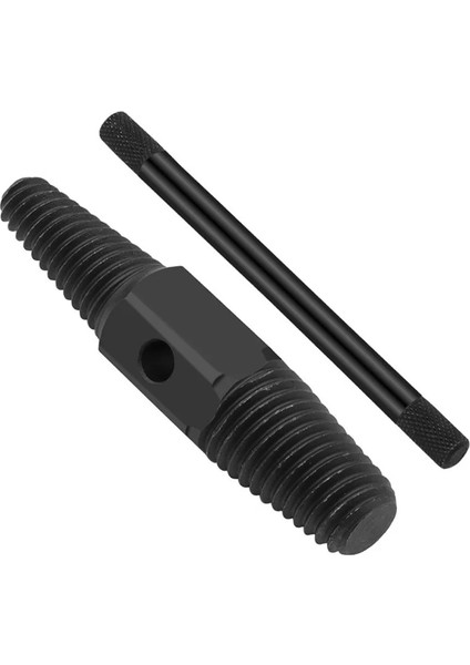 Siyah Stil 100 mm '' '' Çift Kullanımlı Çift Kafa Vida Çıkarıcı Boru Kırık Cıvata Hasarlı Vida Matkap Uçları Sökücü Çok Fonksiyonlu Altıgen Konnektör (Yurt Dışından)