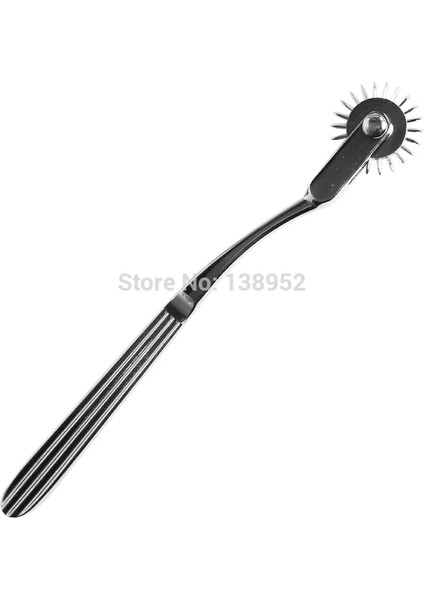 Wartenberg Pimli Tekerlek Refleks Çekiç Deluxe Tıbbi Teşhis Çekici Bdsm Dişli Silindir Dönen Fırıldak Nörolojik (Yurt Dışından)