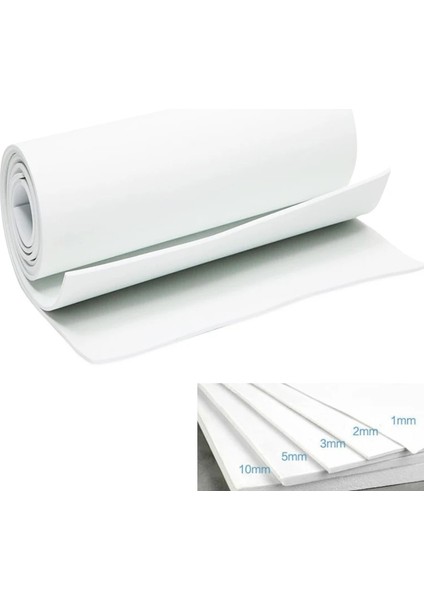 Beyaz Stil Kalın 10MM 35X50CM Yenı Kalınlık mm Eva Köpük Levhalar Ses Emici Gürültü Spone Köpük Zanaat Eva Levhalar El Yapımı Model Yapımı Malzemesi (Yurt Dışından)
