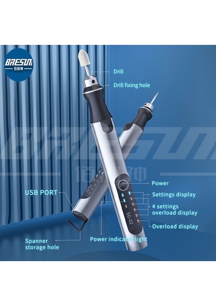 2uul DA81 Tarzı Qıanlı Sg-02 Maant D1 Akıllı Ayarlanabilir Elektrikli Taşlama Makinesi Kesme Gravür Kalem Kablosuz Mini Anakart Parlatma Kalemi (Yurt Dışından) fırsatları