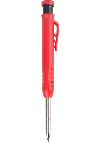 Kırmızı Stil Yeni Katı Marangoz Kalem Seti Ağaç Işleme Mekanik Kurşun Kalem 3 Renk Dolum Inşaat Markalama Aracı Marangoz Scriber Için (Yurt Dışından)