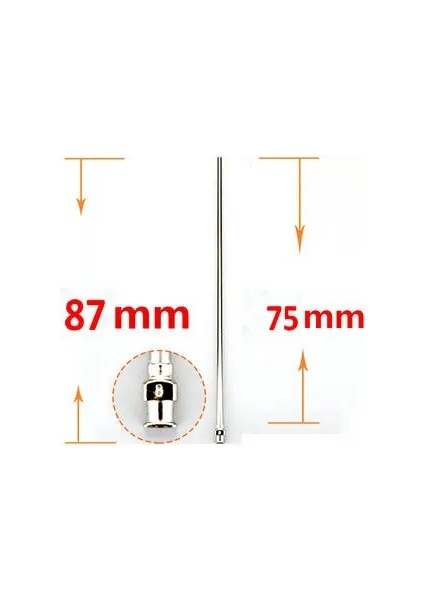 Mingjin Shop 1 75 mm Kanül Uzun Tarzı 21G 1 Adet Veya ， Kanül Uzunluğu Dağıtım Iğnesi (8G,10G,12G,14G...27G Isteğe Bağlı) - Künt Uç, Tamamı Metal (Yurt Dışından)