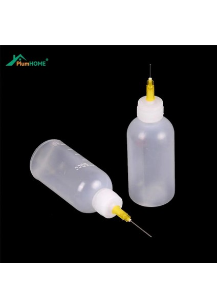 Bir Stil 1 Adet Çok Fonksiyonlu Dıy Model Yapımı 50 ml Plastik Dağıtım Şişesi Şırınga Iğnesi Tutkal Alkol Boya Şişesi (Yurt Dışından) indirimleri