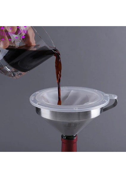 Bir Stil 400 Ağ 304 Paslanmaz Çelik Huni ve Süt Geleneksel Çin Tıbbı Yağı Beyaz Şarap Kaynamış Su Esh Naylon Filtre (Yurt Dışından) fırsatları