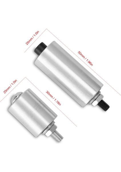 3 Adet 30MM Tarzı mm Dıy Çift Rulman Zımpara Konveyör Tekerlek Tahrikli Tekerlek Kaburga Olmadan 8mm Mil Çubuk + Anahtarı El Dıy Yardımcı Araçlar Için (Yurt Dışından) modelleri