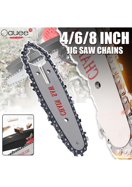 8 Inç Zincir Tarzı Elektrikli Testere Parçaları Için Iain Dekupaj Testere Zincirleri ve Ağaç Kesme ve Budama Için Kullanılan Kılavuz Testere Aksesuarları (Yurt Dışından) indirimleri