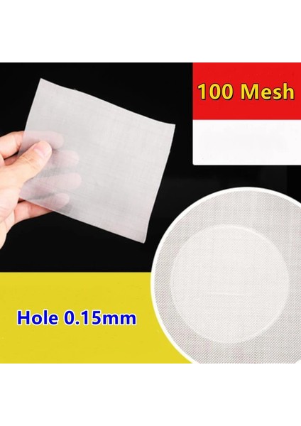 100 Örgü Stili 50CM x 200CM cm Paslanmaz Çelik Hasır Filtre Filesi Metal Ön Tamir Filesi Filtrasyon Dokuma Tel Elek Sac Elek (Yurt Dışından)