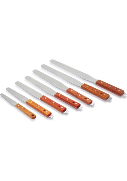 8 Inç Tarzı Serigraf Baskı Kazıyıcı Paslanmaz Çelik Mürekkep Spatula Ahşap Saplı Smt Silecek Serigrafi Kazıyıcı Aracı (Yurt Dışından) modelleri