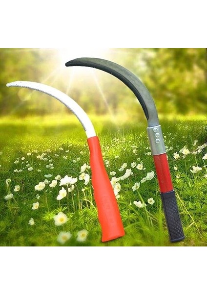 26CM Tarzı Paslanmaz Çelik Başa Çıkma Orak Çapa Tüm Çelik Başa Çıkma Testere Biçme Bıçağı Kesme Plastik Film Tarımsal Ayıklama Bıçağı Dişli (Yurt Dışından) indirimleri