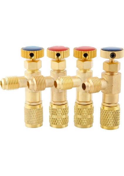 B Tipi R410 Tarzı R410A R22 Soğutma Aracı Klima Emniyet Valfi Adaptörü Montaj Inç Erkekfamale Şarj Hortumu Valfı (Yurt Dışından)