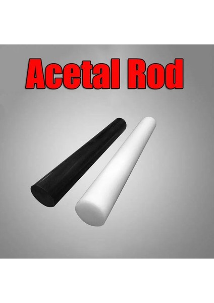 Beyaz Stil 8X200MM 1 Adet Siyahbeyaz Asetal Çubuk Mühendislik Plastik Yuvarlak Çubuk Kütük Çapı 5mm Uzunluk mm (Yurt Dışından) indirimleri