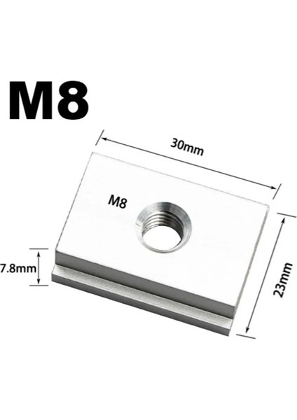 1 Adet T Vida M8 Tarzı Ağaç Işleme Ruter Masa T Parça Metal Hızlı Etkili Tutun Kelepçe Seti T Yuvası T Parça Ağaç Işleme Aleti Aksesuarları (Yurt Dışından) fırsatları