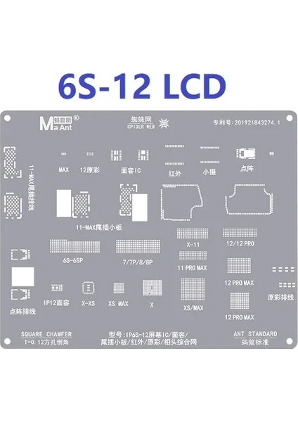 6s-12 LCD Tarzı 1 Parça Maant MR01 Yüz Kimliği Nokta Projektörü Hassas Fikstür iPhone x Için Faceıd Tutucu Jig Kelepçe Yedek Onarım Araçları (Yurt Dışından)