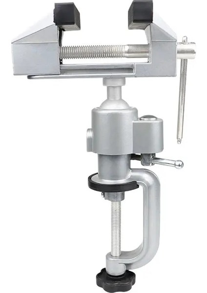 Kit 2 Stili Taşınabilir 360 Masa Döner Mengene Ağaç Işleme Evrensel Mini Kelepçeli Masa Tezgah Mengenesi Dönen Matkap Standı Hobi Kullanımı Dıy (Yurt Dışından)