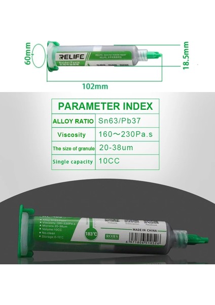 RL-400 Tarzı Yüksek Li Lehim Pastası Akı Temiz Olmayan Orijinal Relıfe Havya RL-403 Lehim Kalay Akı Havya Için (Yurt Dışından) fiyatları