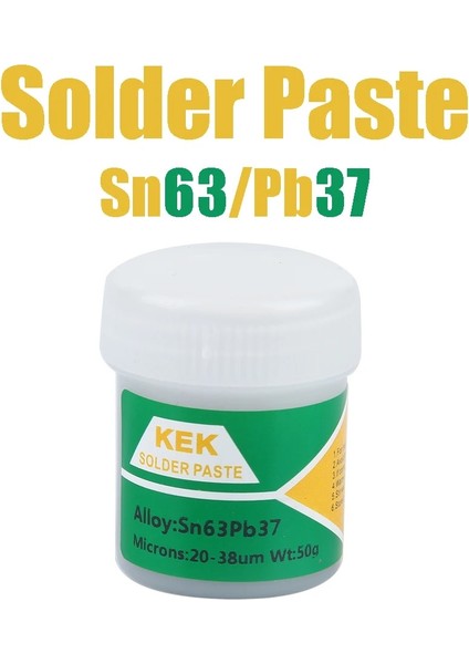 SN64.7 Ag0.3 BI35 Stili 50 Gram Lehim Pastası Bga Onarım Kalay Macunu Smd Patch Vitalizer Kaynak Onarımı Lehim Pastası (Yurt Dışından)