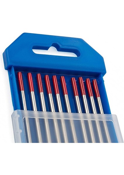 WT20-KIRMIZI-RENK Stili 2,4 mm Profesyonel Tungsten Elektrotlar Kaynak Elektrotları WL20 WT20 WC20 WL15 Wp (Yurt Dışından)