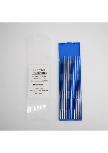 WT20-KIRMIZI-RENK Stili 2,4 mm Profesyonel Tungsten Elektrotlar Kaynak Elektrotları WL20 WT20 WC20 WL15 Wp (Yurt Dışından)