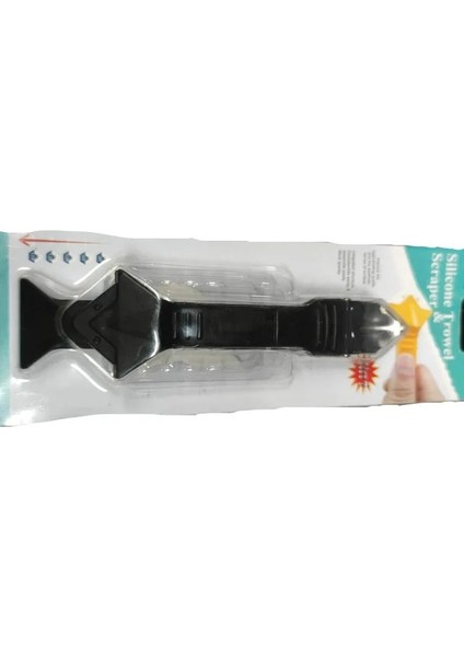 Metal Kafa 5'li Set Tarzı Cam Tutkal Açı Kazıyıcı In1 Cam Tutkal Açı Kazıyıcı Kalafat Silikon Aracı Kürek Kauçuk Kürek Açı Dikiş Spatula (Yurt Dışından)