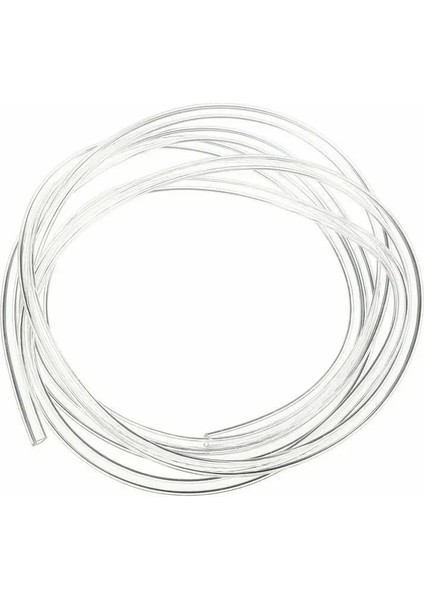 Şeffaf Stil 24 mm 1 M x 5 Benzin Yakıt Gaz Hattı Boru Hortumu Benzin Hattı Petrol Gazı Dayanıklı Giyotin Testere Testere Üfleyici (Yurt Dışından)