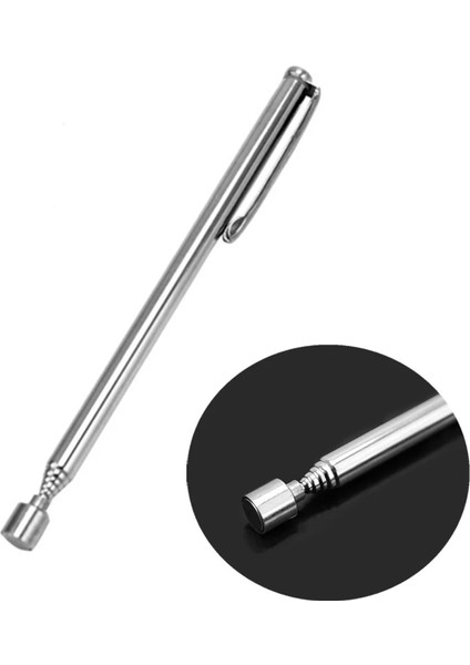 Mavi Stil Mortable Teleskopik Mıknatıs Manyetik Kalem Pick Up Somun ve Cıvata Promosyon El Aletleri Ayarlanabilir Uzunluk Gümüş Ton (Yurt Dışından) modelleri